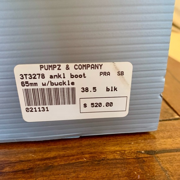 Prada calzature Donna calf leather booties woman’s 38.5 - Picture 3 of 15